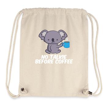 Koala - Koalas - Koala T-Shirt - Kaffee - Stanley/Stella recycelter Gym Bag - Naturweiß - Vorne