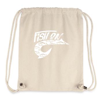 fishing - Stanley/Stella Recycled Gym Bag - natural - Front