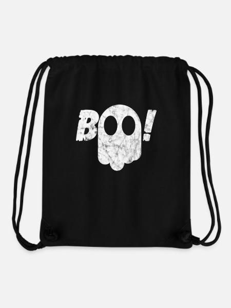 Overlay Ghost 1 01 - Stanley/Stella recycelter Gym Bag - Schwarz