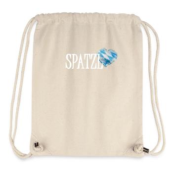 Spatzl Bayern Herz - Stanley/Stella recycelter Gym Bag - Naturweiß - Vorne