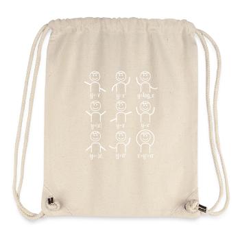 Mathelehrer Algebra Tanz Mathematik - Stanley/Stella recycelter Gym Bag - Naturweiß - Vorne