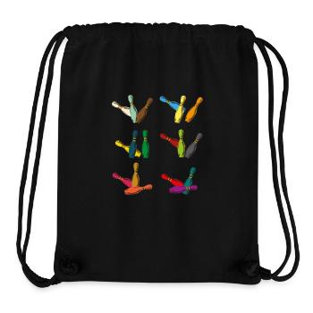 bowling - Stanley/Stella Recycled Gym Bag - black - Front