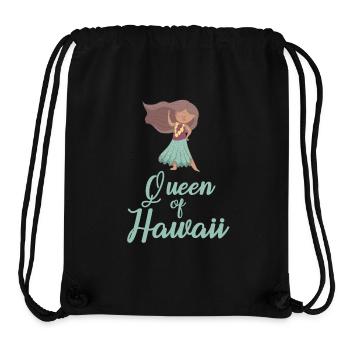Königin von Hawaii - Stanley/Stella recycelter Gym Bag - Schwarz - Vorne