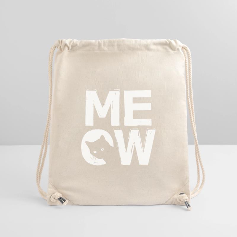 MEOW - conception de chat Sac à cordon recyclé Stanley/Stella