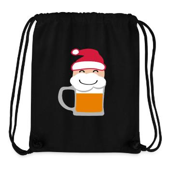 Weihnachtssbier - Stanley/Stella recycelter Gym Bag - Schwarz - Vorne
