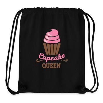 Cupcake - Sac à cordon recyclé Stanley/Stella - noir - Devant