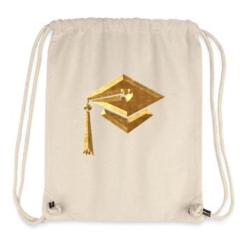 Student hat - Stanley/Stella Recycled Gym Bag - natural - Front