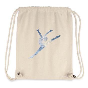 Ballet Jump - Stanley/Stella Recycled Gym Bag - natural - Front