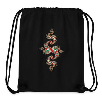 Julia Fraktal - Stanley/Stella Recycled Gym Bag - black - Front