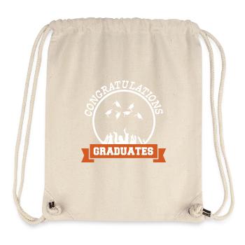 Graduates - Absolventen - Stanley/Stella recycelter Gym Bag - Naturweiß - Vorne