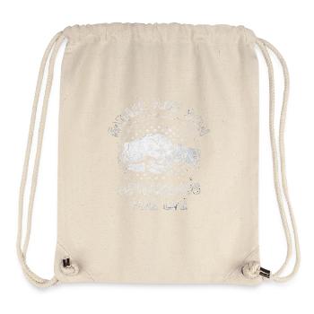 Freundschaftliche Verbundenheit Vater Sohn - Stanley/Stella recycelter Gym Bag - Naturweiß - Vorne