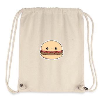 Burger - Sac à cordon recyclé Stanley/Stella - blanc naturel - Devant