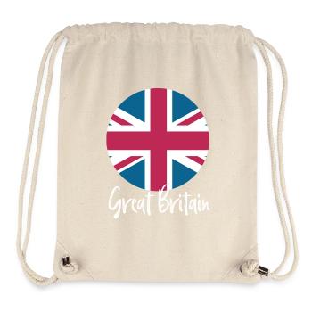 Great Britain - Stanley/Stella Recycled Gym Bag - natural - Front