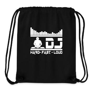DJ EQUALIZER HARD FAST LOUD - Stanley/Stella Recycled Gym Bag - black - Front