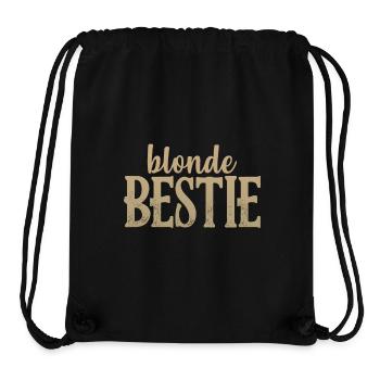Blonde Bestie - Stanley/Stella recycelter Gym Bag - Schwarz - Vorne