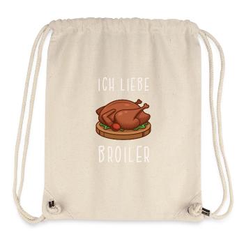 Broiler - DDR Rezept Geschenk - Stanley/Stella recycelter Gym Bag - Naturweiß - Vorne