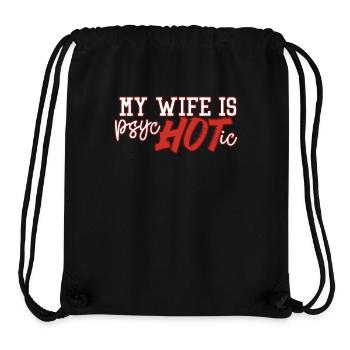 Woman Marriage - Stanley/Stella Recycled Gym Bag - black - Front