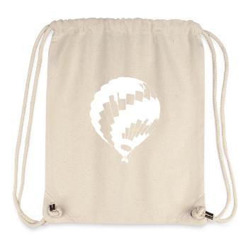 Ballon - Stanley/Stella recycelter Gym Bag - Naturweiß - Vorne