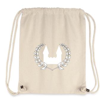 Burg Schloss Festung Mittelalter - Stanley/Stella recycelter Gym Bag - Naturweiß - Vorne