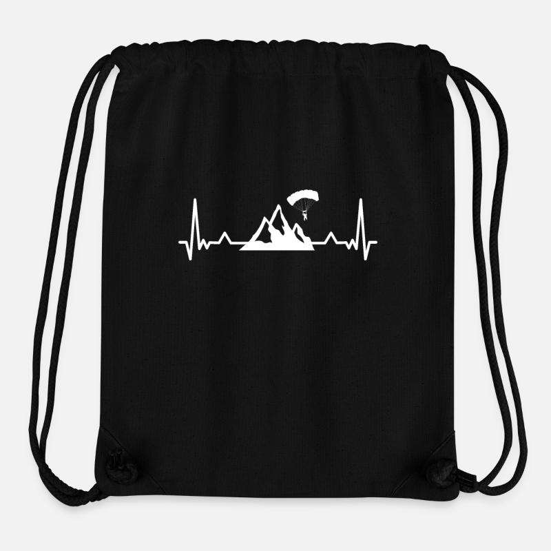 Gleitschirm Paragleiter EKG - Stanley/Stella recycelter Gym Bag - Schwarz