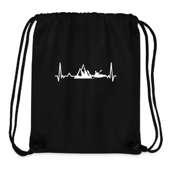 Kajak - Stanley/Stella recycelter Gym Bag - Schwarz - Vorne