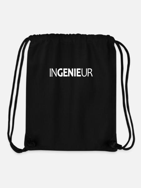 Ingenieur - Genie - Stanley/Stella recycelter Gym Bag - Schwarz
