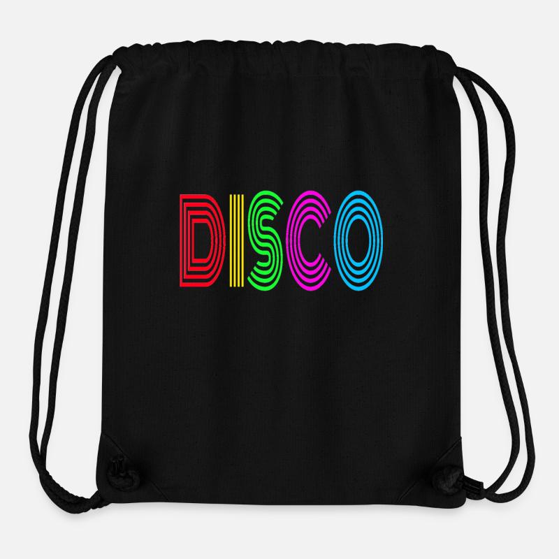 70s Disco - Stanley/Stella recycelter Gym Bag - Schwarz