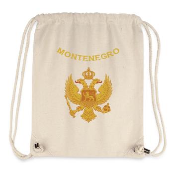 Montenegro - Stanley/Stella recycelter Gym Bag - Naturweiß - Vorne
