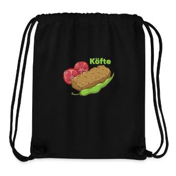 Köfte (türkisches Essen) - Stanley/Stella recycelter Gym Bag - Schwarz - Vorne