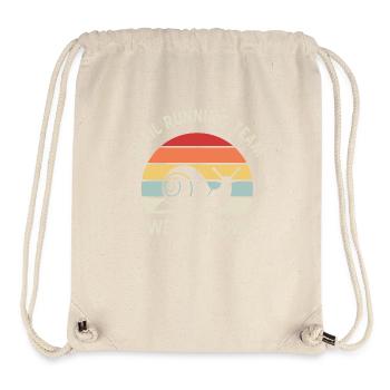 Vintage Marathon Schneckenlauf Team - Stanley/Stella recycelter Gym Bag - Naturweiß - Vorne