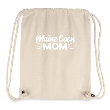 Maine Coon Cat - Stanley/Stella Recycled Gym Bag - natural - Front