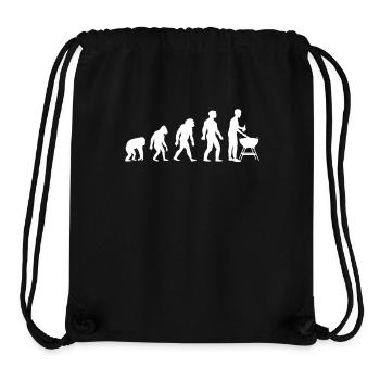 Barbecue Griller BBQ BBQ charcoal gift idea - Stanley/Stella Recycled Gym Bag - black - Front