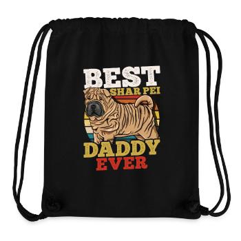 Shar Pei - Stanley/Stella recycelter Gym Bag - Schwarz - Vorne
