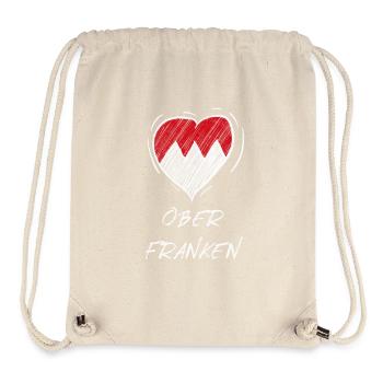 Oberfranken - Frankenwappen Love Wappen Franken - Stanley/Stella recycelter Gym Bag - Naturweiß - Vorne