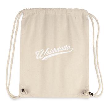 Woidviatta Original – Stolz aus dem Waldviertel - Stanley/Stella recycelter Gym Bag - Naturweiß - Vorne