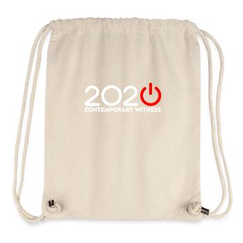 2020 Contemporary Witness Corona 2020 I Was Part - Stanley/Stella Recycled Gym Bag - natural - Front