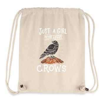 Crows Bird Lovers - Stanley/Stella Recycled Gym Bag - natural - Front