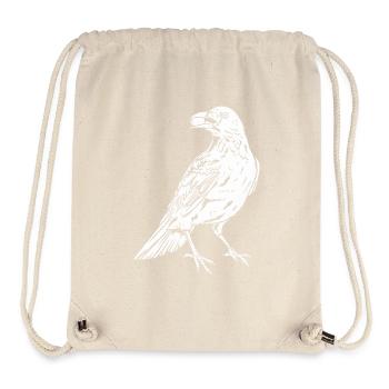 Crow - Stanley/Stella Recycled Gym Bag - natural - Front