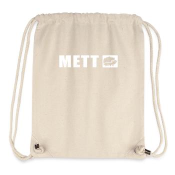 Mettigel | Geschenk Mettbrötchen Mett Hackfleisch - Stanley/Stella recycelter Gym Bag - Naturweiß - Vorne