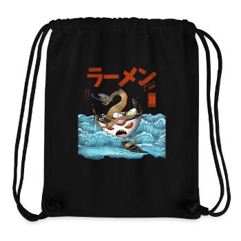 ramen - Stanley/Stella Recycled Gym Bag - black - Front