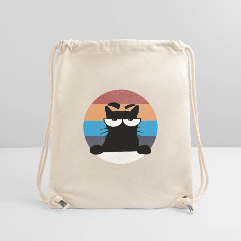 Grumpy Katze Stanley/Stella recycelter Gym Bag