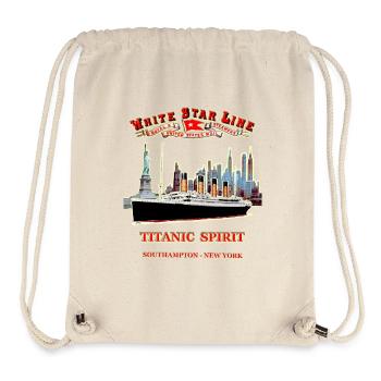TITANIC FANTOME IN NEW YORK L. RUNEMBERG © Adagp - Stanley/Stella Recycled Gym Bag - natural - Front