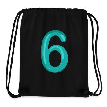 6 - Stanley/Stella Recycled Gym Bag - black - Front