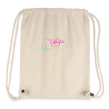 Draughtsman Drawing Pen - Stanley/Stella Recycled Gym Bag - natural - Front