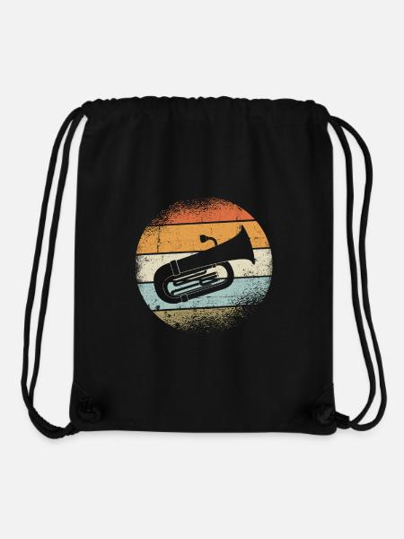 Tuba - Stanley/Stella recycelter Gym Bag - Schwarz
