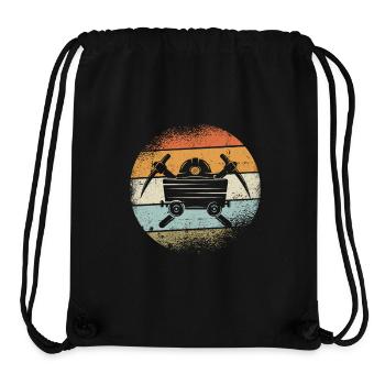 mining - Stanley/Stella Recycled Gym Bag - black - Front