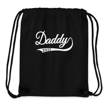 Daddy Expectative Dad 2022 Pregnancy Father's Day - Stanley/Stella Recycled Gym Bag - black - Front