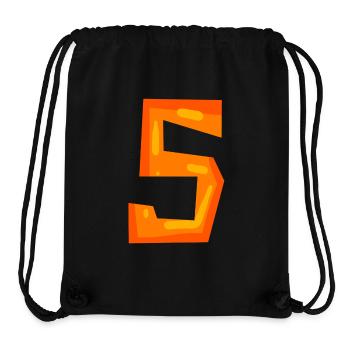 5 - Stanley/Stella Recycled Gym Bag - black - Front