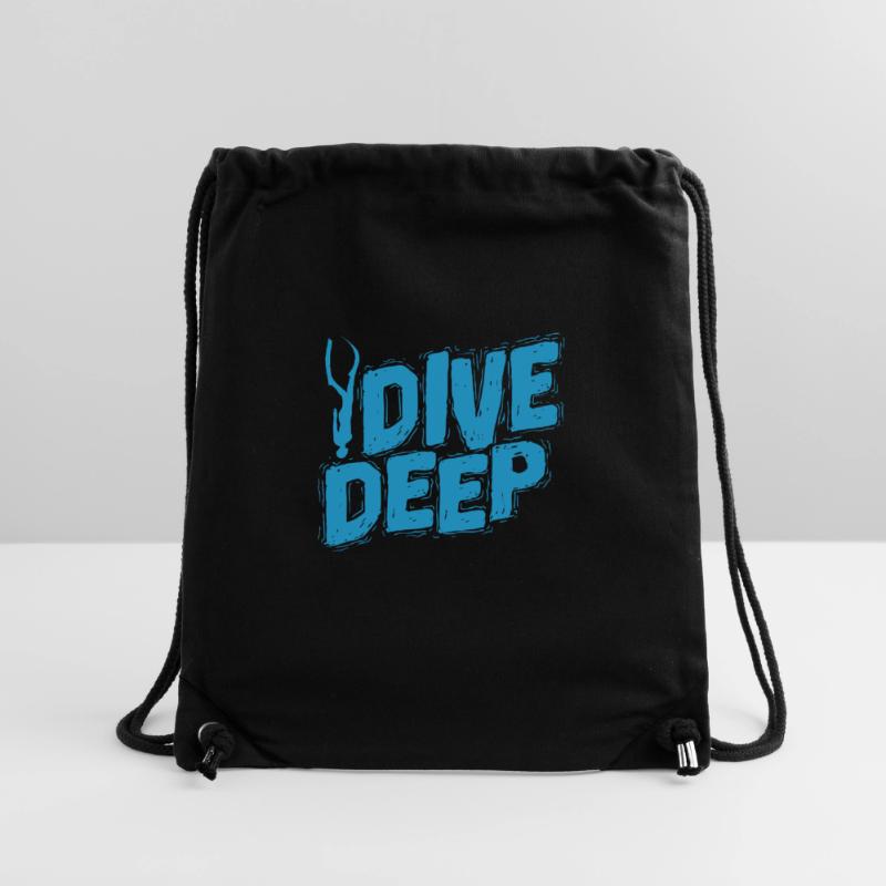 Apnea Diver Dive Deep Stanley/Stella Recycled Gym Bag