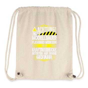 Modellbauer - Stanley/Stella recycelter Gym Bag - Naturweiß - Vorne
